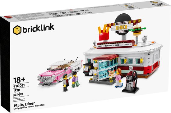 LEGO Bricklink 1950’s Diner - 910011 van LEGO