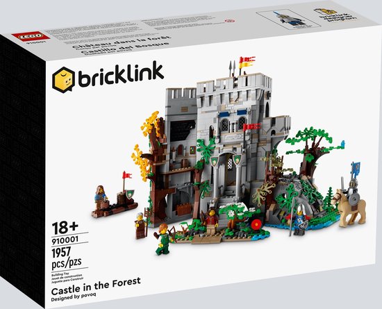 Lego Bricklink - 910001 - Castle in the forest van LEGO