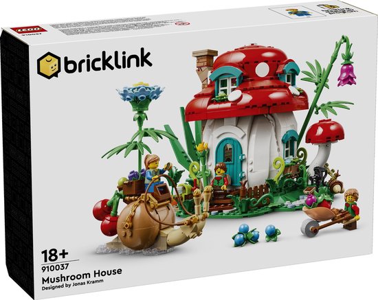 LEGO Bricklink Mushroom House 910037 van LEGO