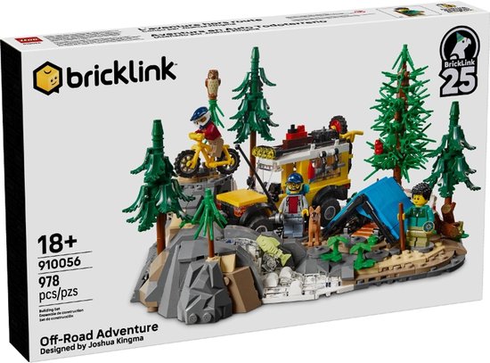 Lego Bricklink Off-Road Adventure nr 910056 van Merkloos