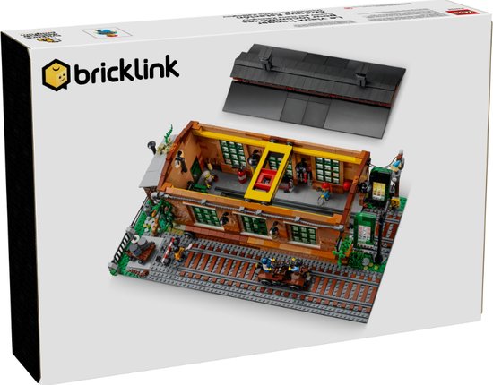 LEGO Bricklink Old Train Engine Shed 910033 van LEGO