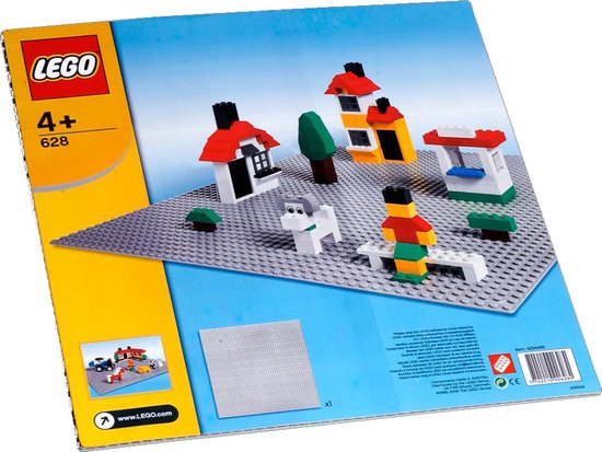 LEGO Bricks & More Grijze Bouwplaat - 628 van LEGO