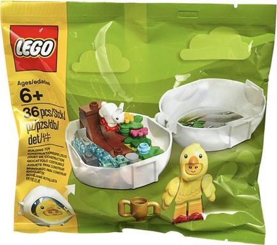 LEGO Chicken Skater Pod Set 853958 van Merkloos