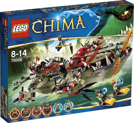 LEGO Chima Cragger's Commando Schip - 70006 van LEGO