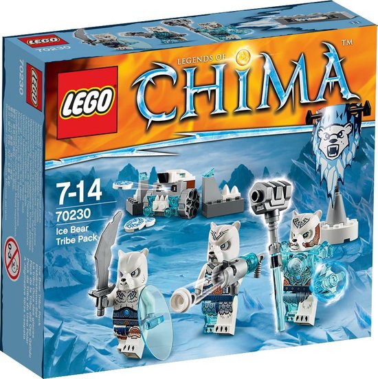 LEGO Chima IJsbeerstam Vaandel - 70230 van LEGO