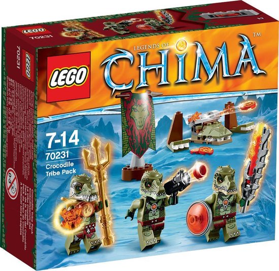 LEGO Chima Krokdillenstam Vaandel - 70231 van LEGO