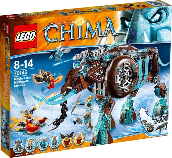 LEGO Chima Maula’s IJsmammoet Stamper - 70145 van LEGO