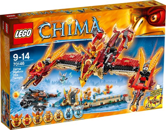 LEGO Chima Phoenix Vuurtempel - 70146 van LEGO