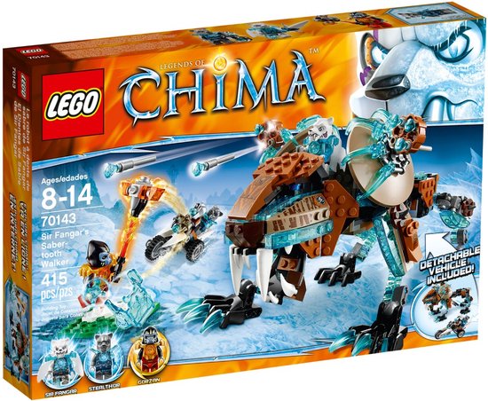 LEGO Chima Sir Fangars Sabeltand Walker - 70143 van LEGO