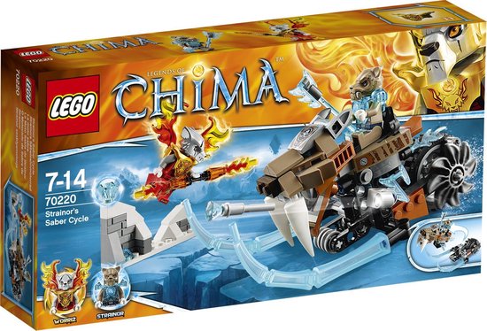 LEGO Chima Strainor’s Sabeltand Rider - 70220 van LEGO