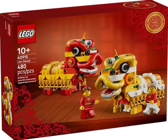 LEGO Chinees Nieuwjaar 40915- Leeuwendans van LEGO