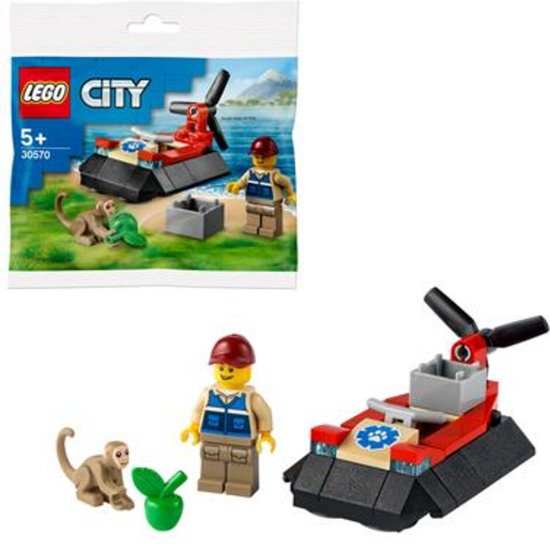 Lego City 30570 - Wildlife Rescue Hovercraft (polybag) van LEGO