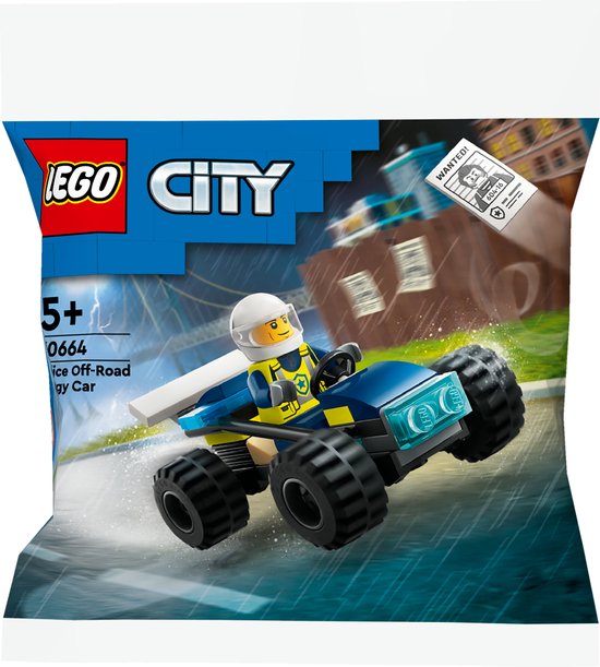 LEGO City 30664 - Politie Terreinbuggy (polybag) van LEGO