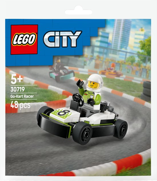 LEGO City 30719 - Go-kart Racer (paperbag) van Merkloos