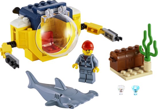 LEGO City 4+ Oceaan Mini-Duikboot - 60263 van LEGO