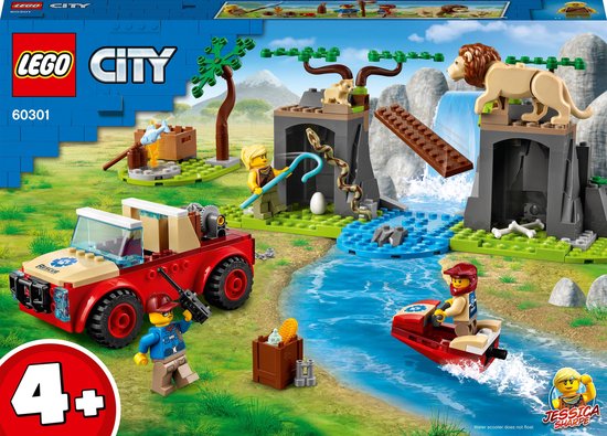 LEGO City 4+ Wildlife Rescue Off-roader - 60301 van LEGO