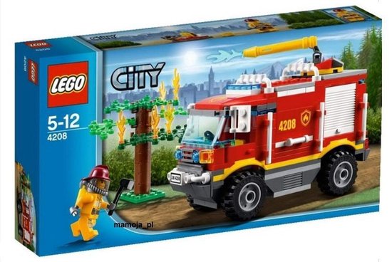 LEGO City 4x4 Brandweerwagen - 4208 van LEGO