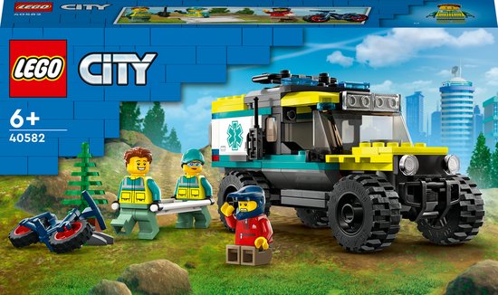 LEGO City 4x4 Terreinambulance redding - 40582 van LEGO