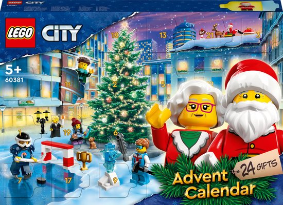 LEGO City Adventskalender 2023 met 24 Cadeautjes - 60381 van LEGO