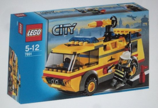 Lego City Airport Fire Truck 7891 - 2006 van LEGO