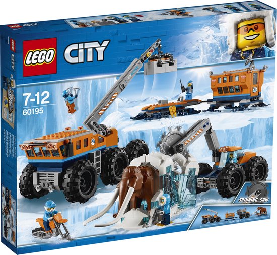 LEGO City Arctic Mobiele Onderzoeksbasis op de Noordpool - 60195 van LEGO