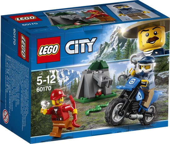 LEGO City Bergpolitie Off-road Achtervolging - 60170 van LEGO