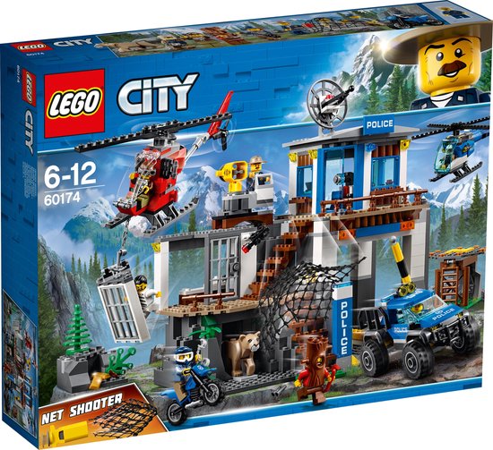 LEGO City Bergpolitie Politiekantoor op de Berg - 60174 van LEGO