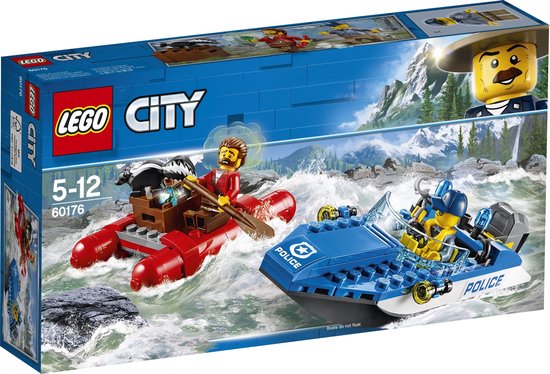 LEGO City Bergpolitie Wilde Rivierontsnapping - 60176 van LEGO