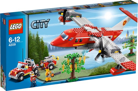 LEGO City Blusvliegtuig - 4209 van LEGO