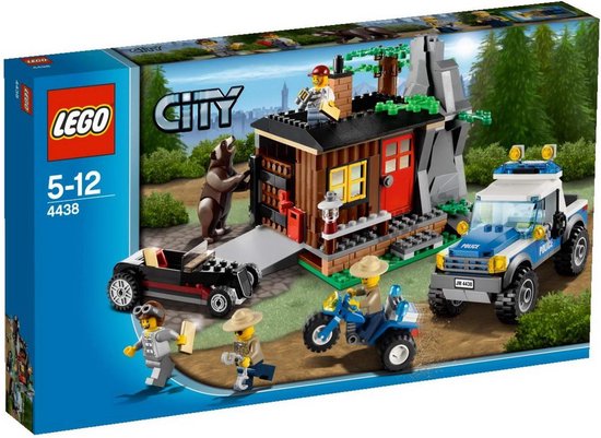 LEGO City Boeven Schuilplaats - 4438 van LEGO