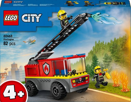 LEGO City Brandweerauto cadeau voor kinderen - 60463 van LEGO