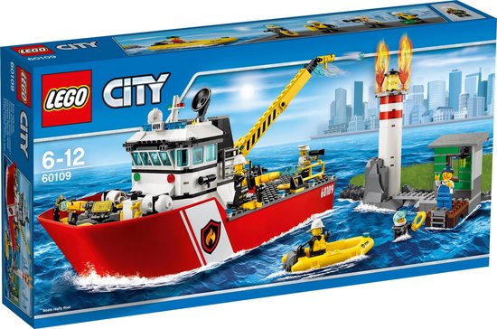 LEGO City Brandweerboot - 60109 van LEGO