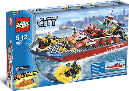 Lego City Brandweerboot - 7906 van LEGO