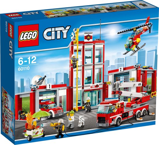 LEGO City Brandweerkazerne - 60110 van LEGO