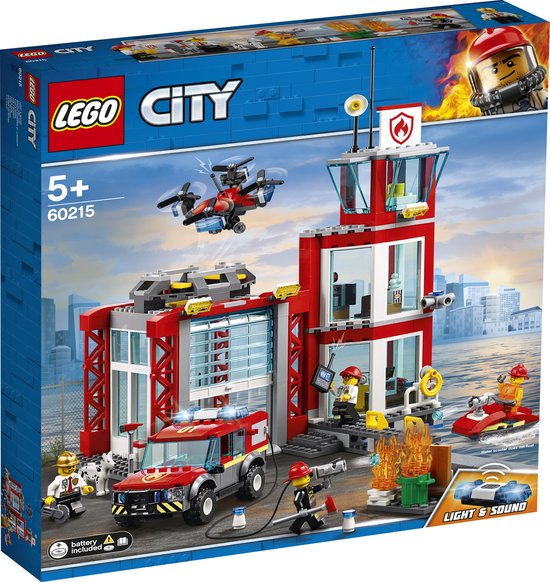 LEGO City Brandweerkazerne - 60215 van LEGO