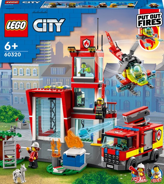 LEGO City Brandweerkazerne - 60320 van LEGO