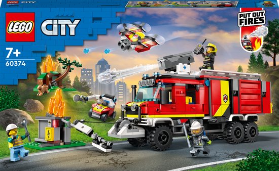 LEGO City Brandweerwagen Speelgoed voor Kinderen - 60374 van LEGO