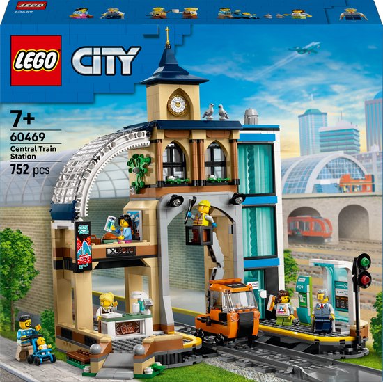 LEGO® City Centraal Station, Bouwspeelgoedset - 60469 van LEGO
