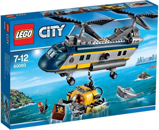 LEGO City Diepzee Helikopter - 60093 van LEGO