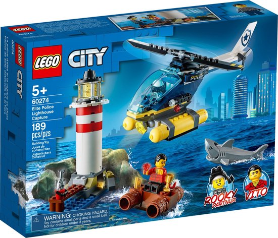LEGO City Elite Politie vuurtoren aanhouding - 60274 van LEGO