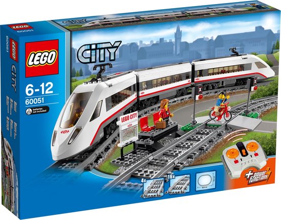 LEGO City Hogesnelheidstrein - 60051 van LEGO