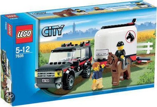 LEGO City Jeep met Paardentrailer - 7635 van LEGO
