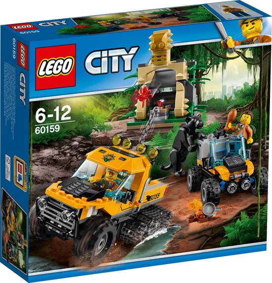 LEGO City Jungle Missie met Halfrupsvoertuig - 60159 van LEGO