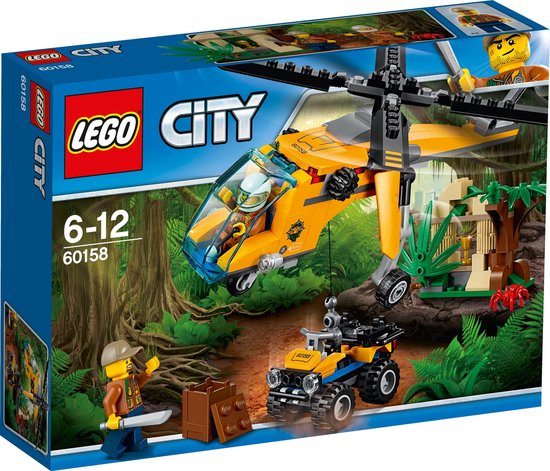 LEGO City Jungle Vrachthelikopter - 60158 van LEGO