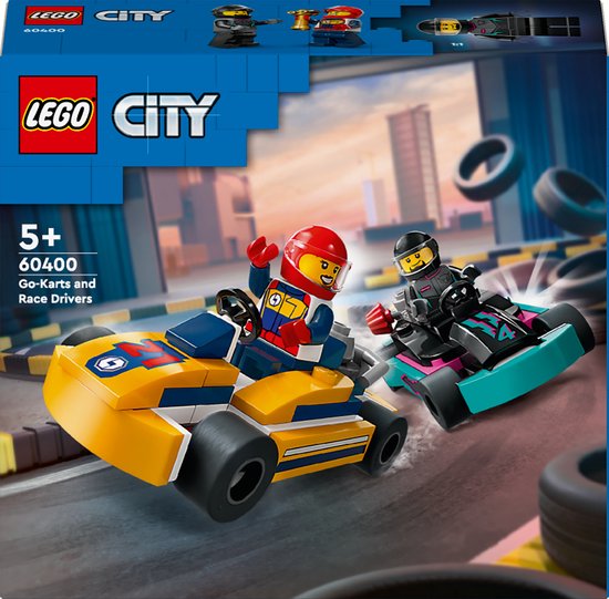 LEGO City Karts en racers - 60400 van LEGO