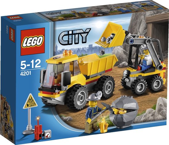 LEGO City Kiepwagen met Laadschop - 4201 van LEGO