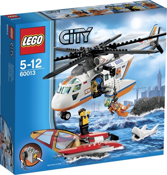 LEGO City Kustwacht Helikopter - 60013 van LEGO