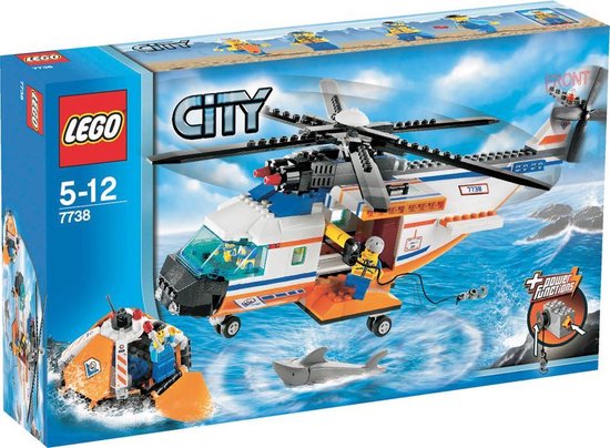 LEGO City Kustwachthelicopter - 7738 van LEGO