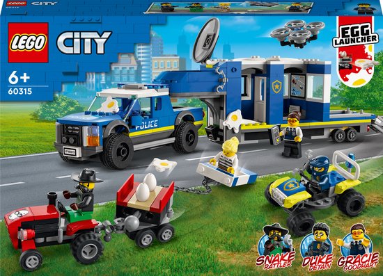 LEGO City Mobiele Commandowagen Politie - 60315 van LEGO
