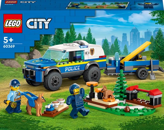 LEGO City Mobiele training voor politiehonden Set - 60369 van LEGO